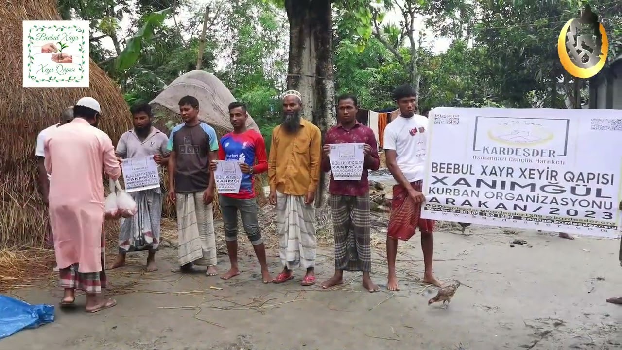 ARAKANLI KAMPLARINDA KURBANLARINIZI İHTİYAÇ SAHİPLERİNE ULAŞTIRIYORUZ