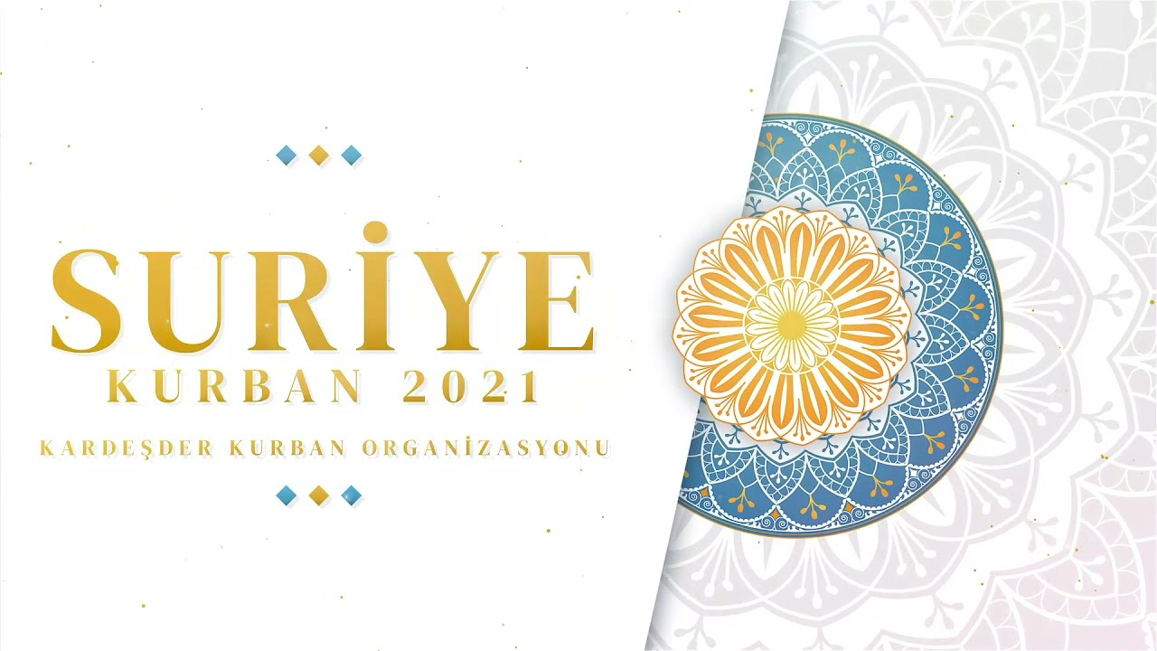 SURİYE 2021 KURBAN ORGANİZASYONU