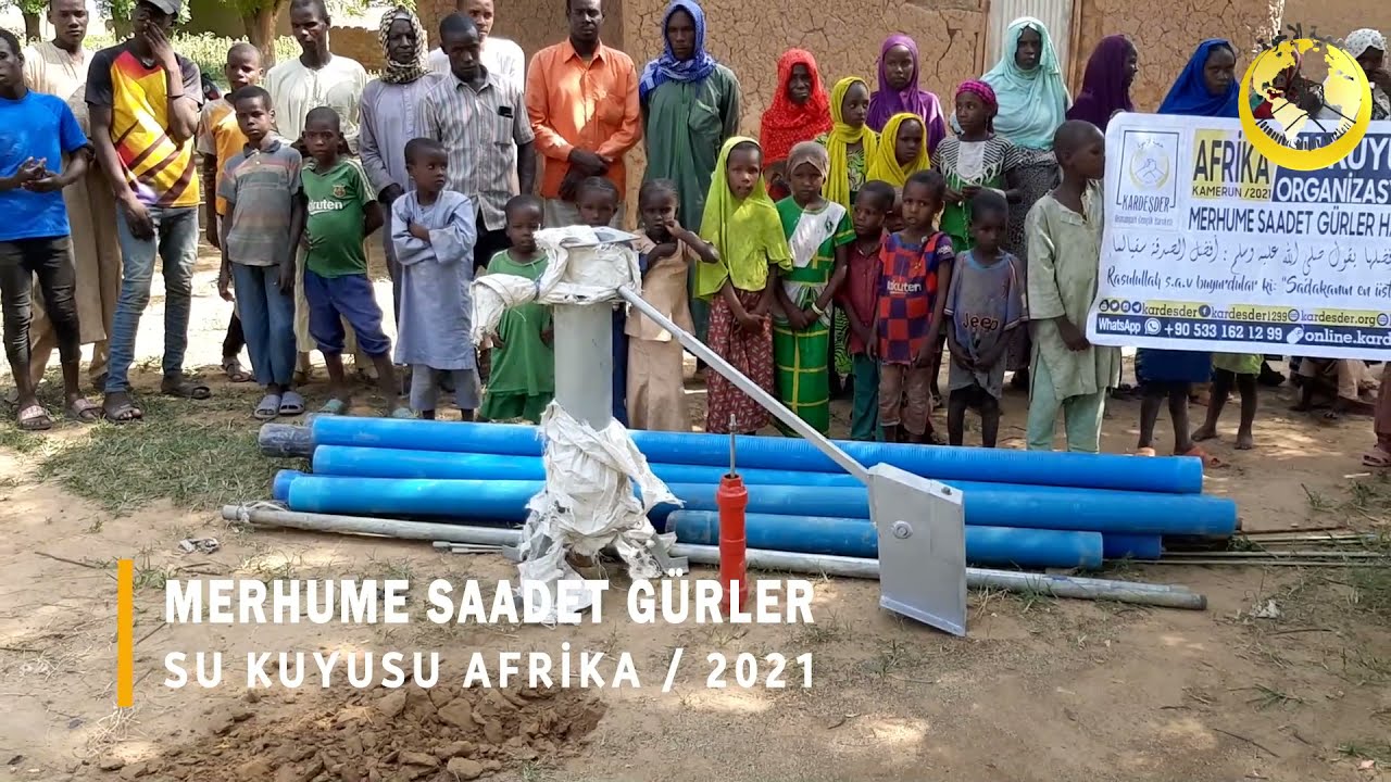 AFRİKA'DA BİR KÖY DAHA SUYA KAVUŞUYOR