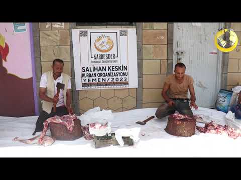 KURBANLARINIZI MAZLUM YEMEN HALKINA BAĞIŞLIYORUZ