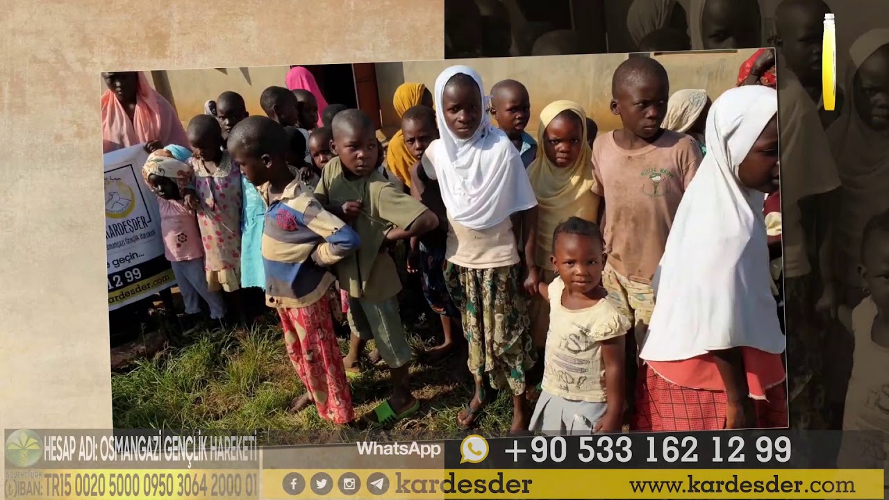 UGANDA'NIN YETİMLERİNE KURBAN ETLERİNİZ UMUT OLUYOR