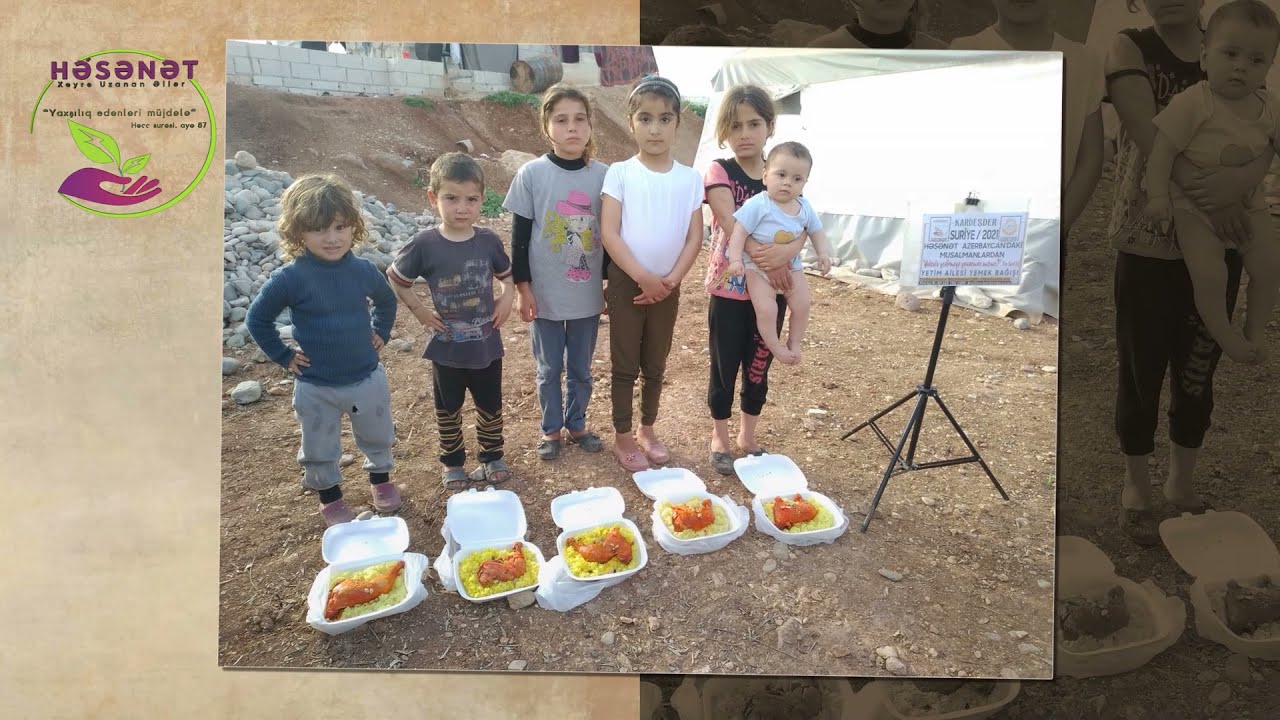 AZERBAYCAN'DAKİ MÜSLÜMANLARDAN YETİM VE MAZLUMLARA İFTARLIK