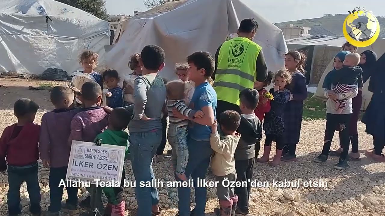 ÇADIR KENTLERDE EKMEK BAĞIŞLARINIZ İLE GÜZEL ŞEYLER OLUYOR