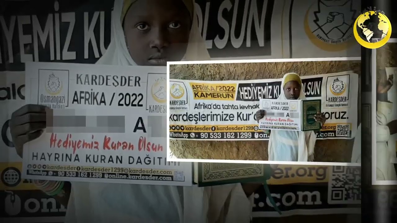 UZAKTAKİ KARDEŞLERİNİZE KUR'AN-I KERİM HEDİYE ETMEK İSTER MİSİNİZ?