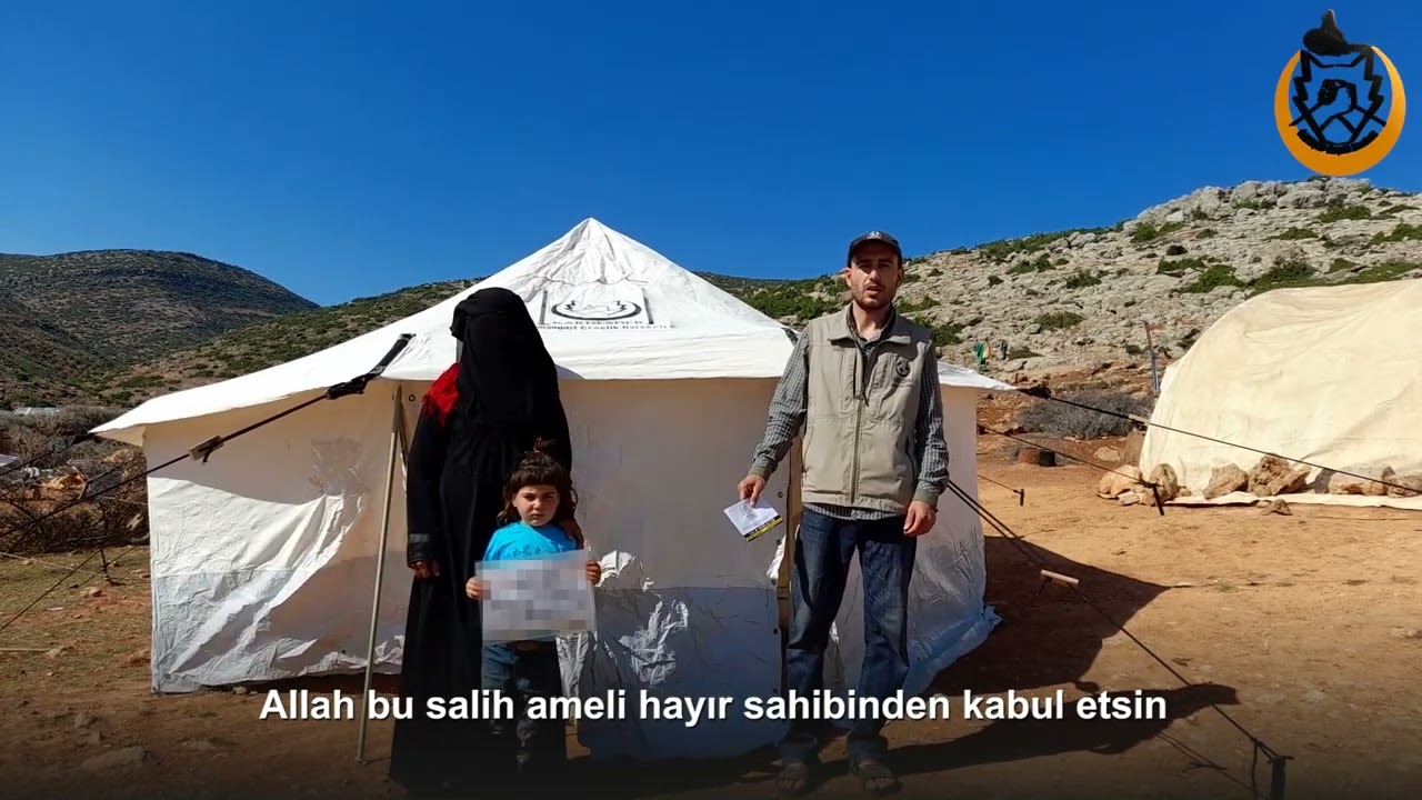 ÇADIRLARDA YAŞIYAN YETİM AİLELERİNE DESTEK OLMAK İSTER MİSİN ?