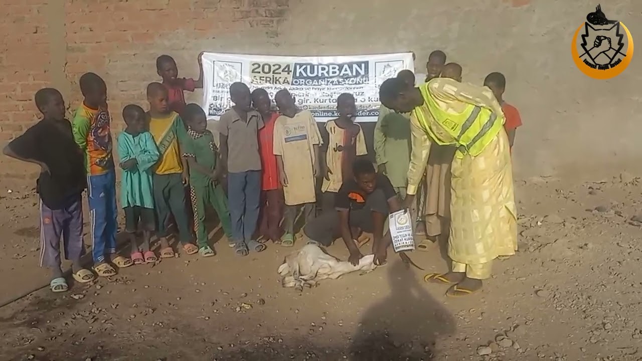 SİZ DE AFRİKA'DAKİ KURBAN SEVİNCİNE ORTAK OLUN