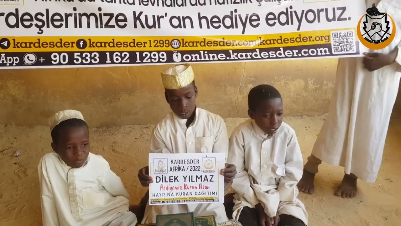 YETİMLERE KURAN-I KERİM DAĞITIMI DEVAM EDİYOR