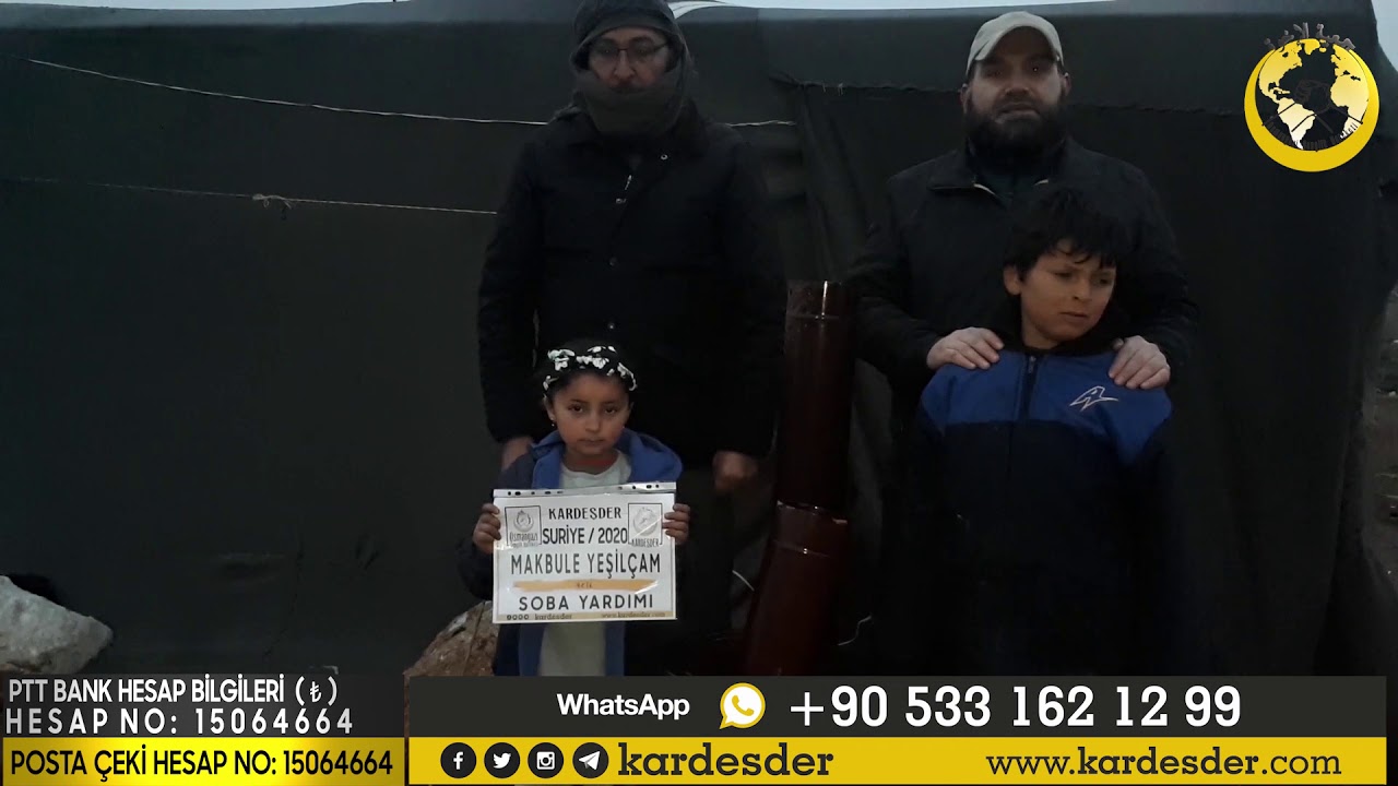 YARDIMLARINIZ MAZLUMLARI ISITIYOR: KIŞLIK SOBA YARDIMI