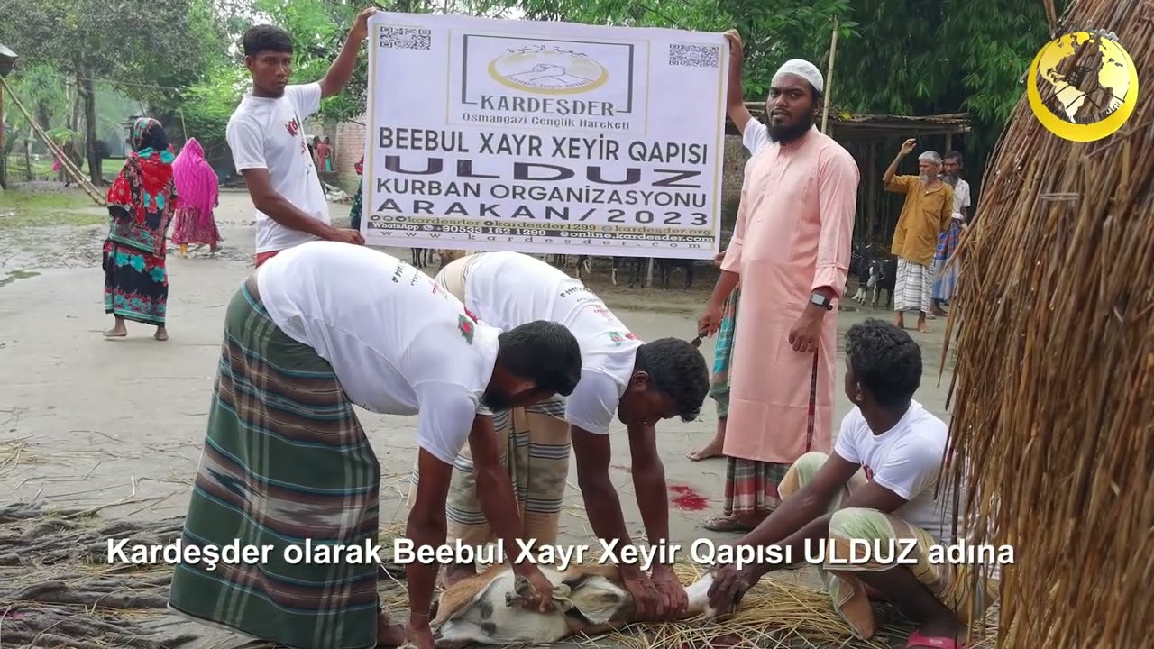 ARAKANLI KAMPLARINDA KURBAN BAĞIŞLARINIZ UMUT OLSUN
