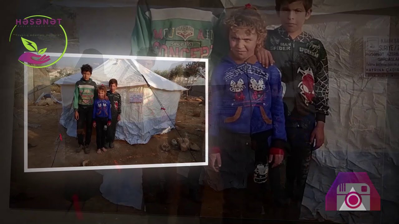 AZERBAYCAN'DAN SURİYE'YE ÇADIR YARDIMI