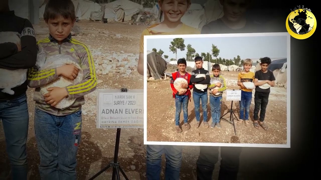 SURİYE'NİN ÇADIR KENTLERİNDE GÜNLÜK EKMEK DAĞITIMLARIMIZ DEVAM EDİYOR