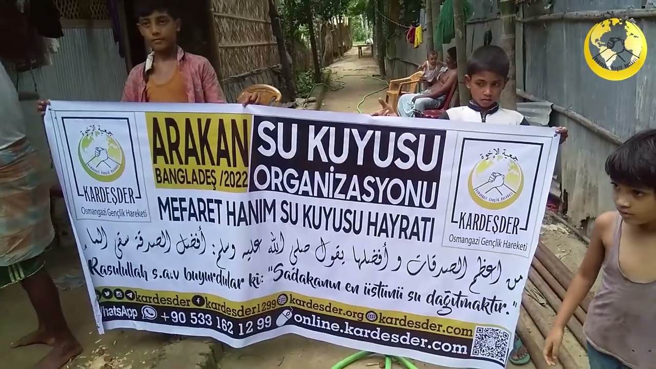 ARAKANLI KARDEŞLERİNİN SUSUZLUĞUNA ÇARE OL