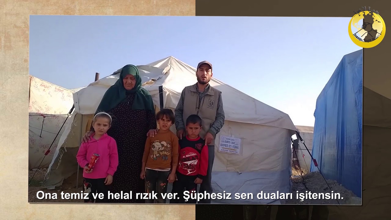 SICAK BİR ÇADIRIN HAYALİNİ KURAN YETİMLERE DESTEK OLMAK İSTEMEZ MİSİN ?