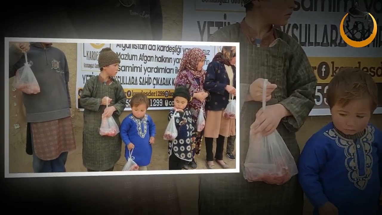 AFGANİSTAN'DAKİ KARDEŞLERİNE İKRAMIN KURBAN OLSUN