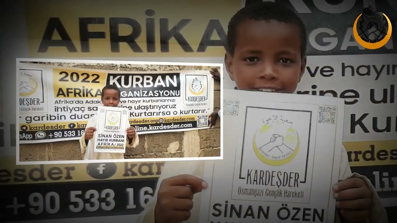 HAYIR KURBANLARINIZI AFRİKA'DA KESİYORUZ