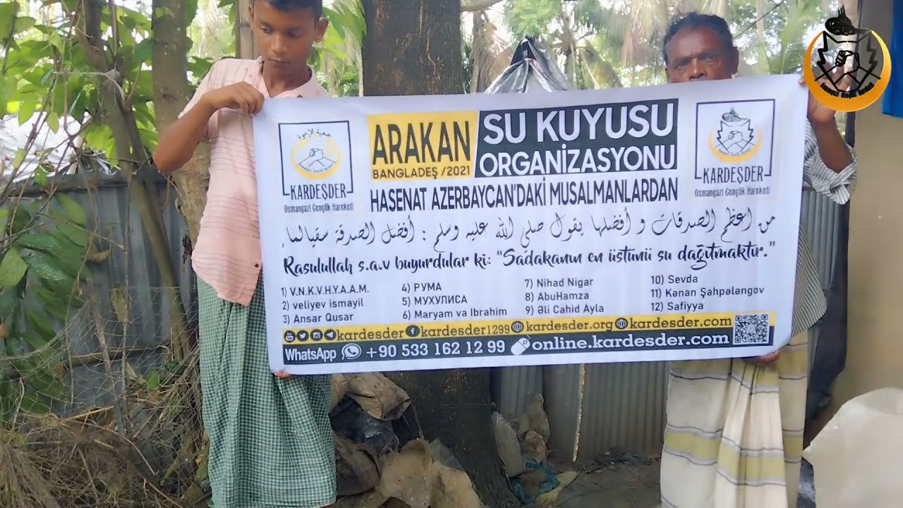 AZERBAYCAN'DAN ARAKANA'A UZANAN YARDIM ELİ