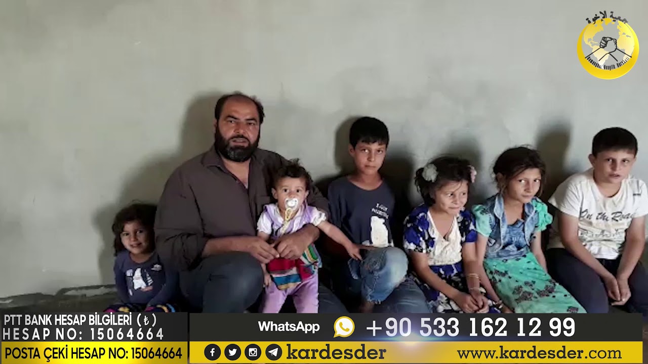 İDLİB'DE İHTİYAÇ SAHİBİ AİLEMİZ YARDIM BEKLİYOR