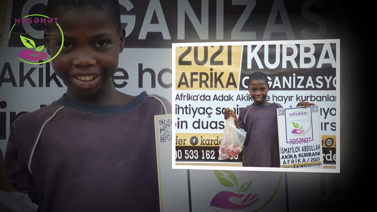 AZERBAYCAN'DAN AFRİKA'YA AKİKA KURBANI BAĞIŞI