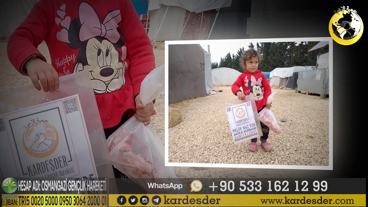 KURBANINI BAĞIŞLA YETİM VE MAZLUMLARA DESTEK OL