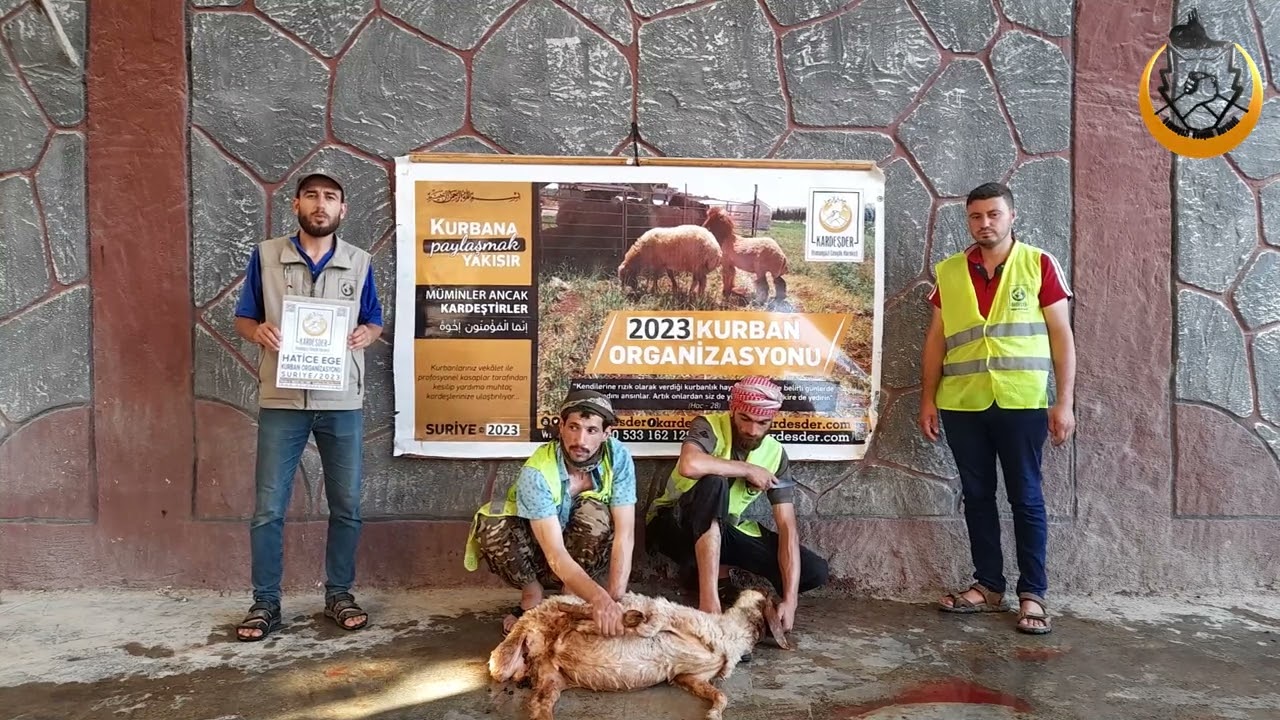 2023 SURİYE KURBAN ORGANİZASYONU: HATİCE EGE