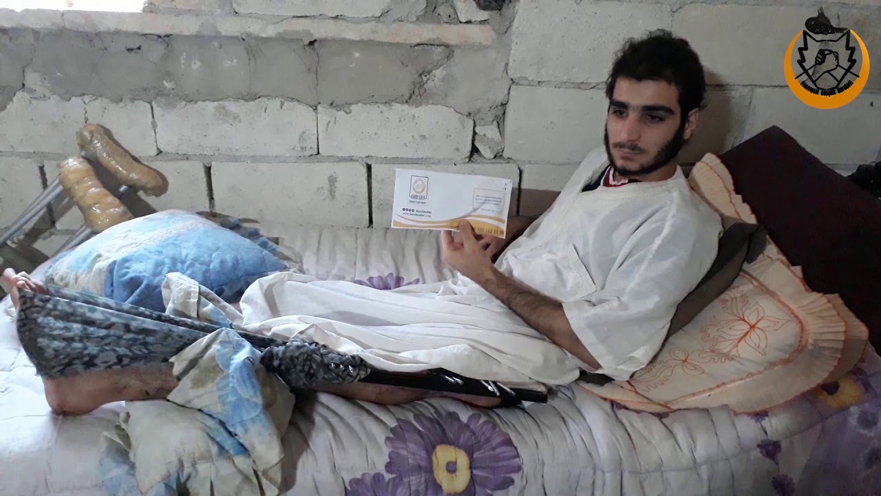 Ayağından sakat kalan kardeşimize yardım eli