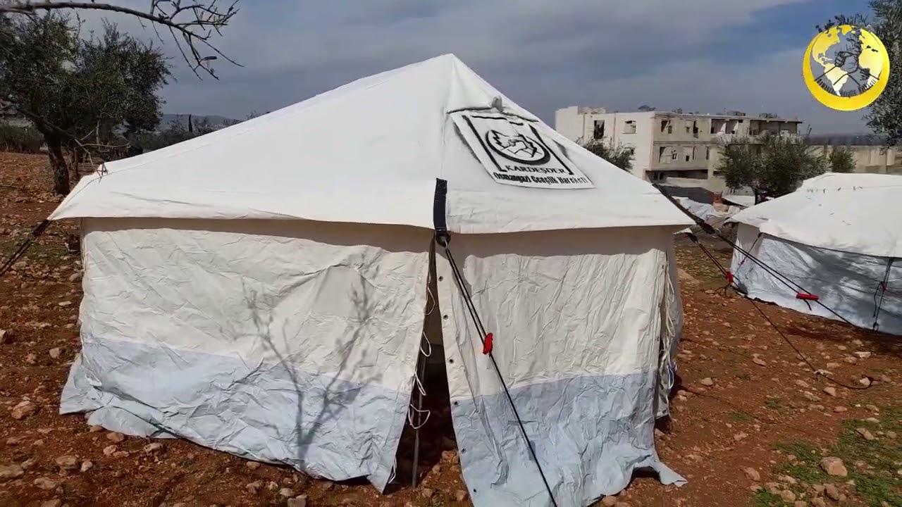 SEN DE BİR DEPREM MAĞDURU AİLEYE ÇADIR İKRAM ET