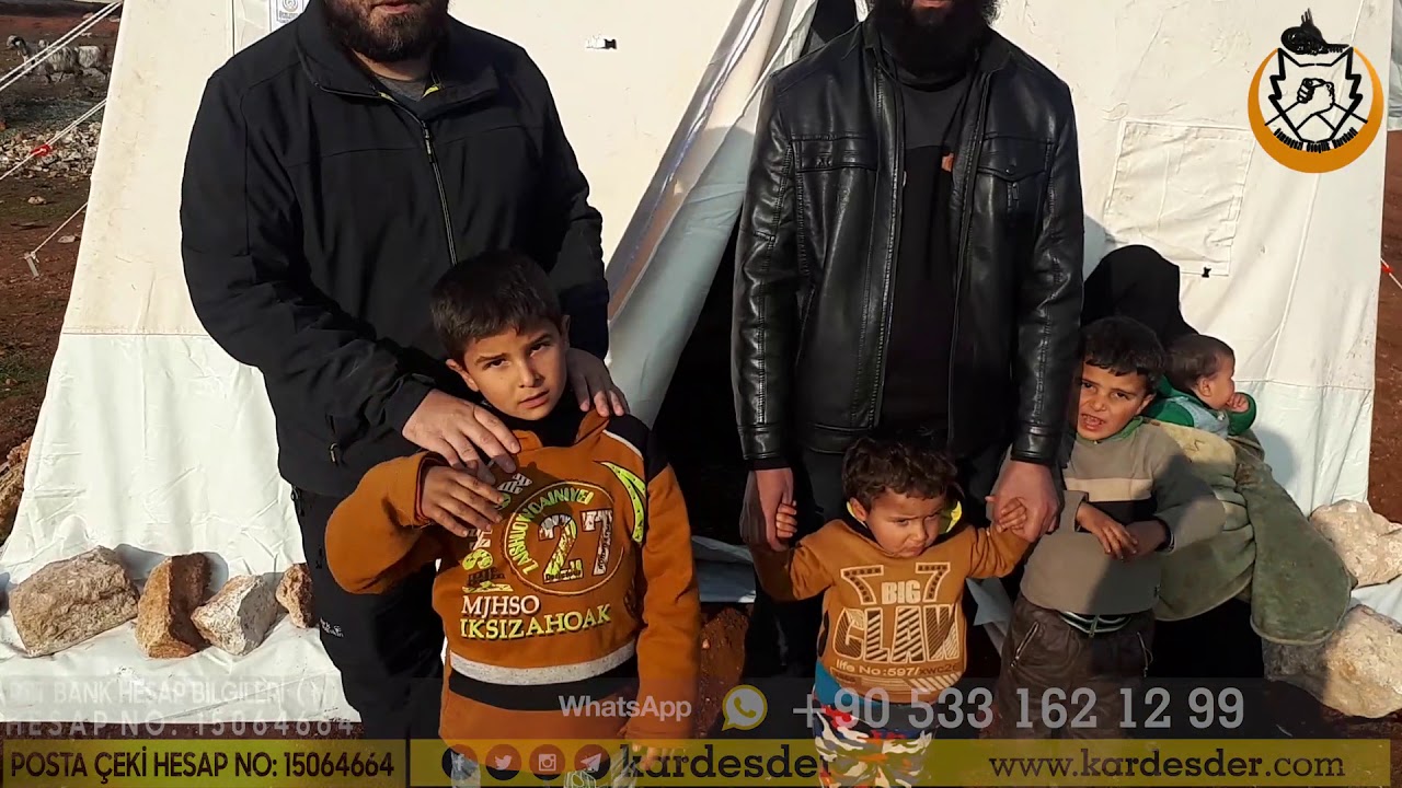 YURTLARINDAN ÇIKARILANLARA ÇADIR YARDIMI
