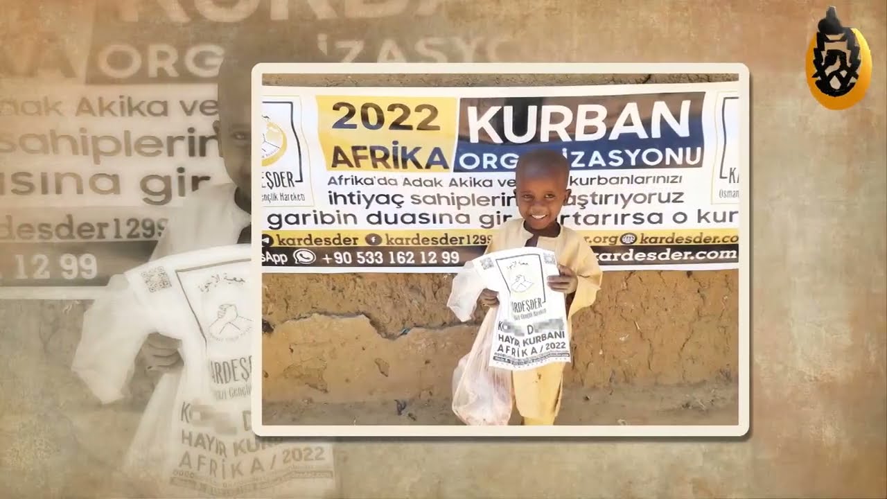 KURBAN BAĞIŞINIZ İLE ONLARA İYİLİKTE BULUNUN