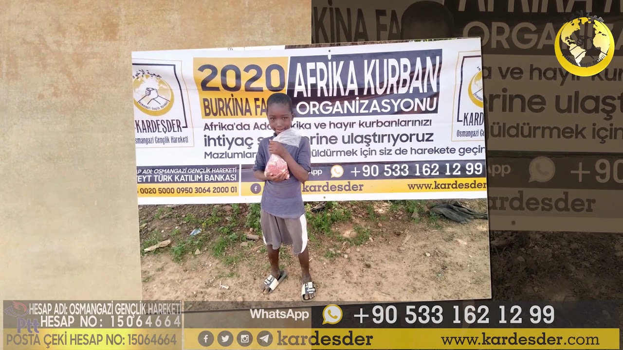 GENÇLERDEN AFRİKA'YA UZANAN YARDIM ELİ