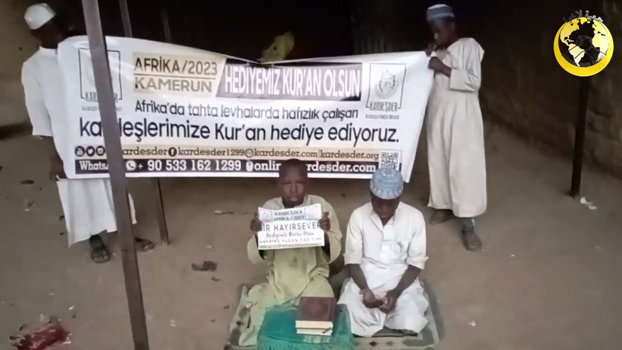 KUR'AN-I KERİM BAĞIŞLARINIZ, AFRİKA İÇİN OLSUN