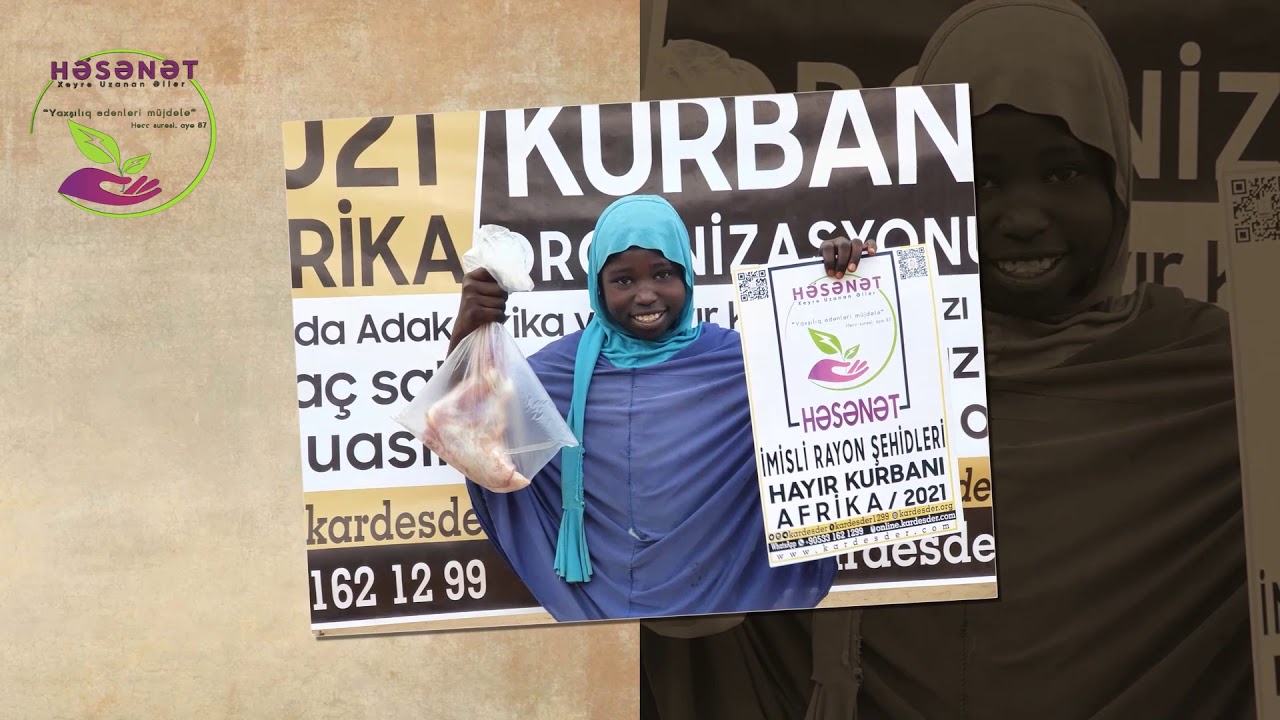 AZERBAYCAN'DAN AFRİKA'YA HAYIR KURBANI
