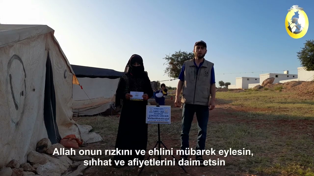 ÇADIR KENTLERDE KALAN YOKSUL AİLELERE SENİN DE BİR YARDIMIN DOKUNSUN