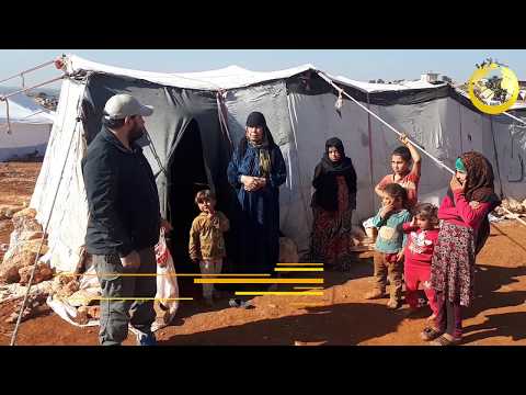 KIŞ GELDİ: MAZLUMLAR ÇADIR YARDIMINIZI BEKLİYOR