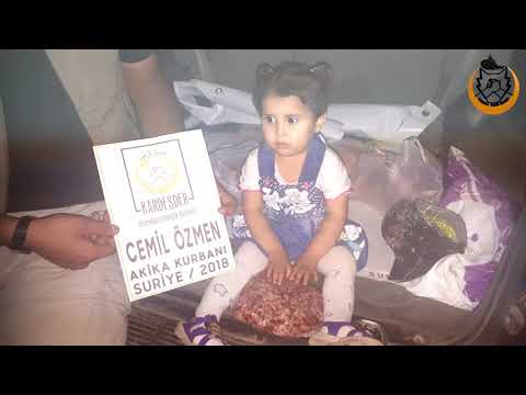 Akika kurbanı bağışlarınızla Suriye'de yetimlerin yüzü gülüyor