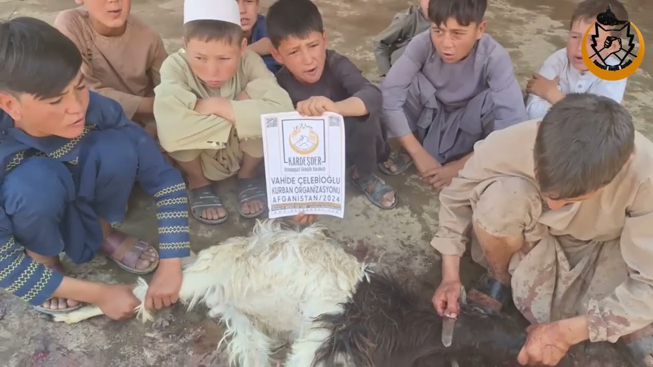 2024 AFGANİSTAN KURBAN ORGANİZASYONU: VAHİDE ÇELEBİOĞLU