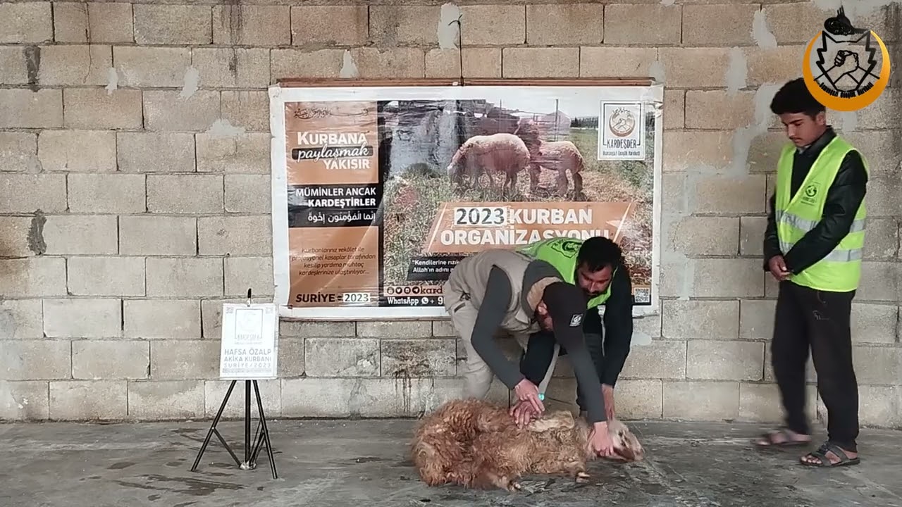 SURİYE'DEKİ KARDEŞLİĞE KURBAN OLSUN