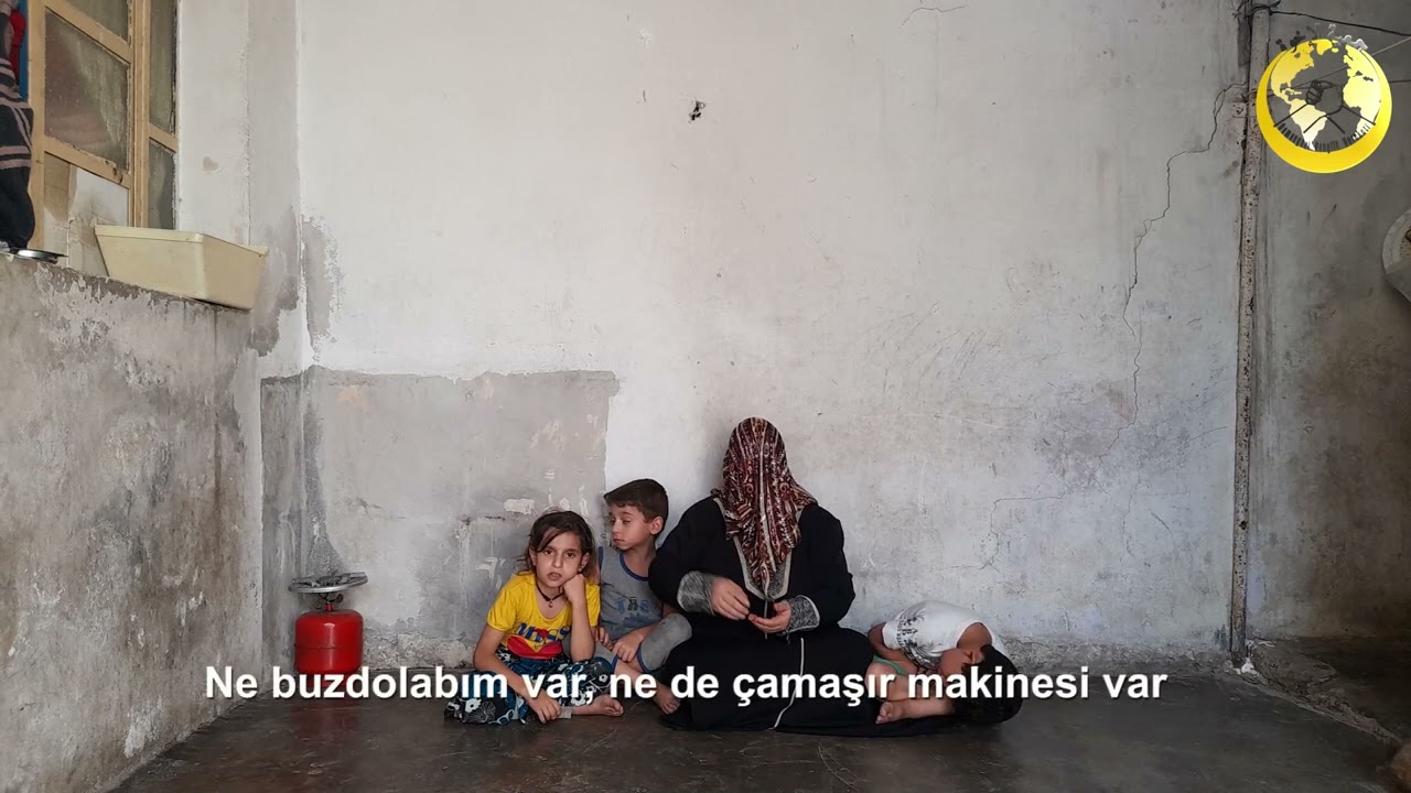 3 TORUNU İLE BOMBOŞ EVDE YAŞAYAN TEYZEMİZİN YAŞAM DRAMI