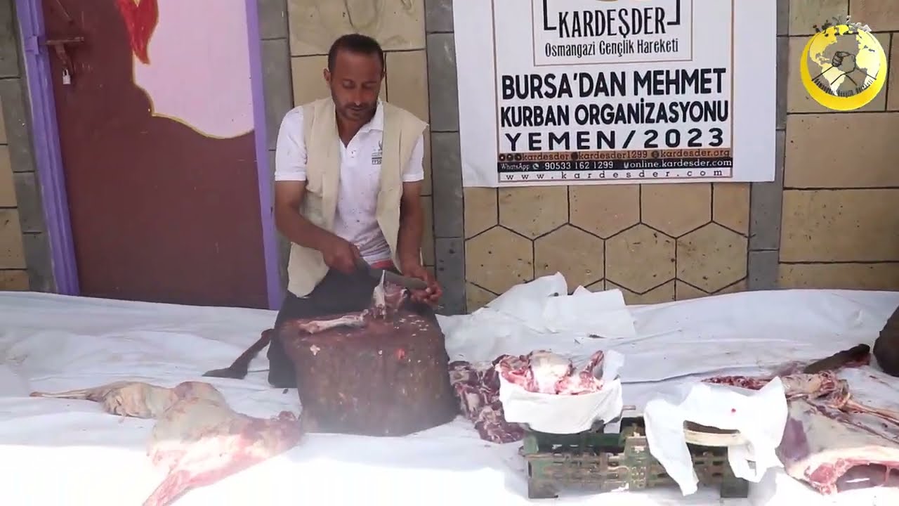 KURBAN BAĞIŞLARINIZ YEMEN'E ULAŞSIN