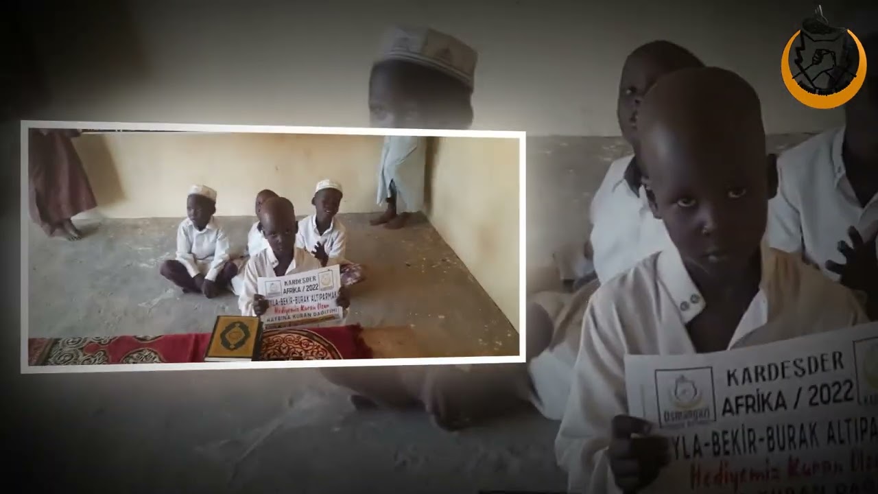 AFRİKA'DA KUR'AN-I KERİM BAĞIŞLARINIZI YETİMLERE DAĞITTIK