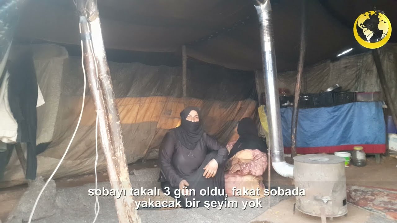 ENGELLİ KIZI İLE YIKIK BİR ÇADIRDA KALAN AİLEMİZİN YAŞAM DRAMI