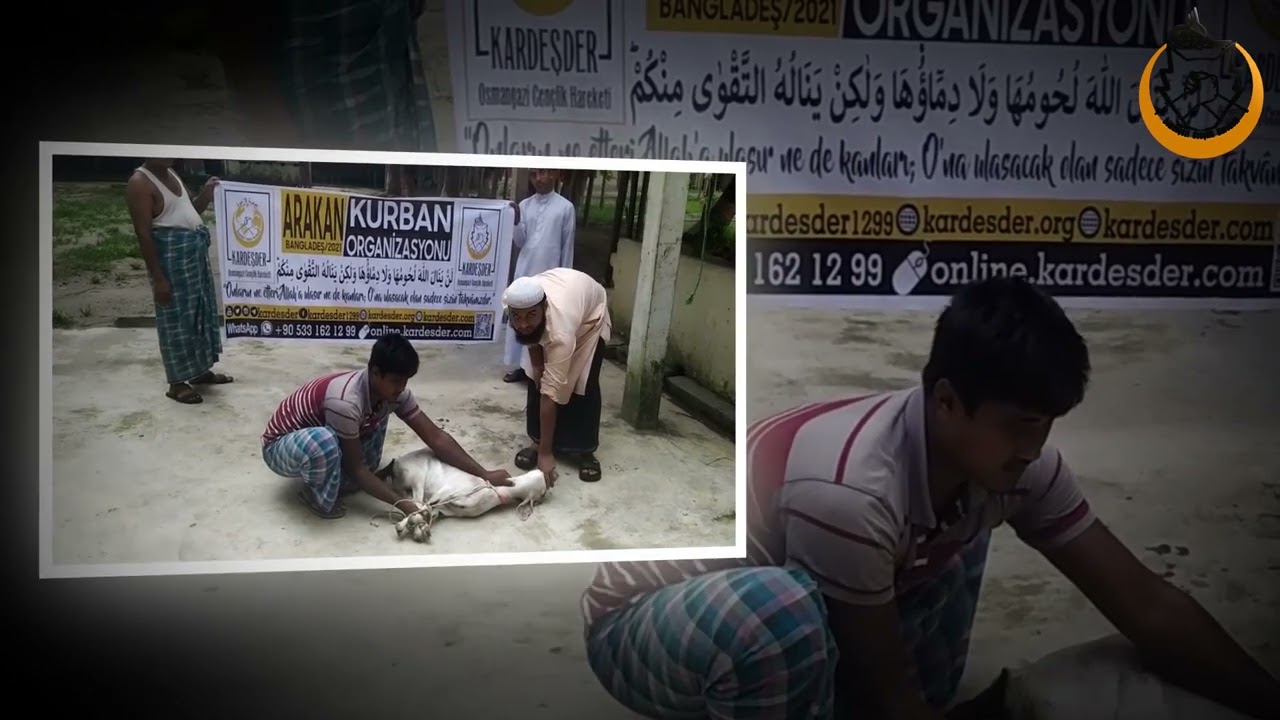 KURBAN BAĞIŞLARIN İLE ARAKANLI KARDEŞLERİNE DESTEK OL