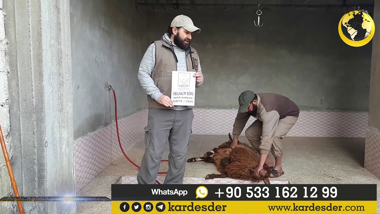 HAYIR KURBANLARINIZ İDLİB'DE KESİLİYOR