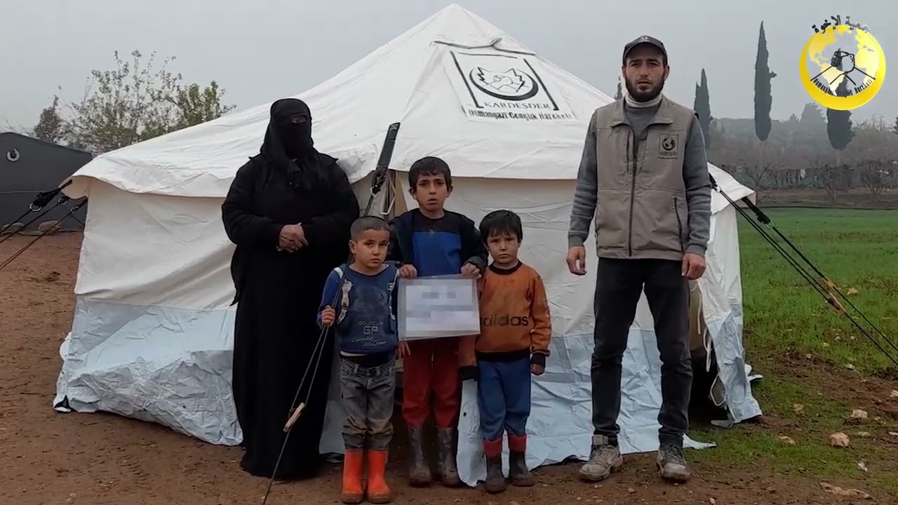 MAZLUMLAR ÇADIR YARDIMLARINIZI BEKLİYOR