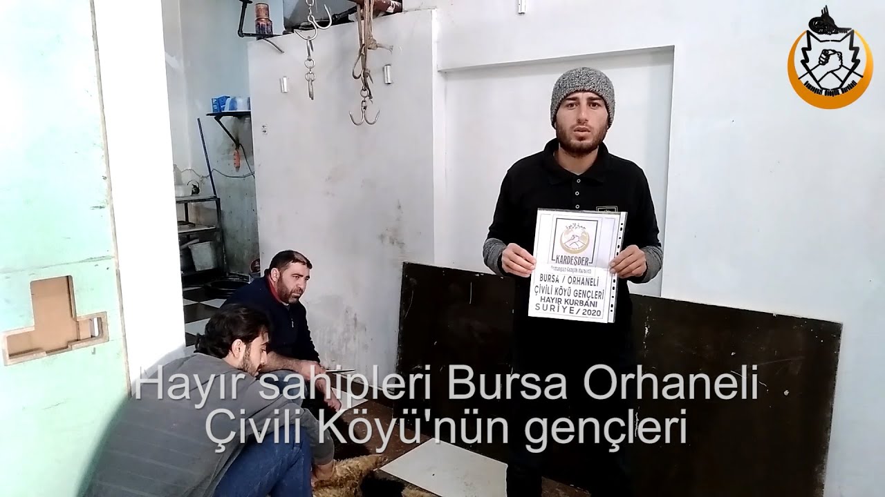 HAYIR KURBANI: GENÇLER YETİMLERİ UNUTMADI