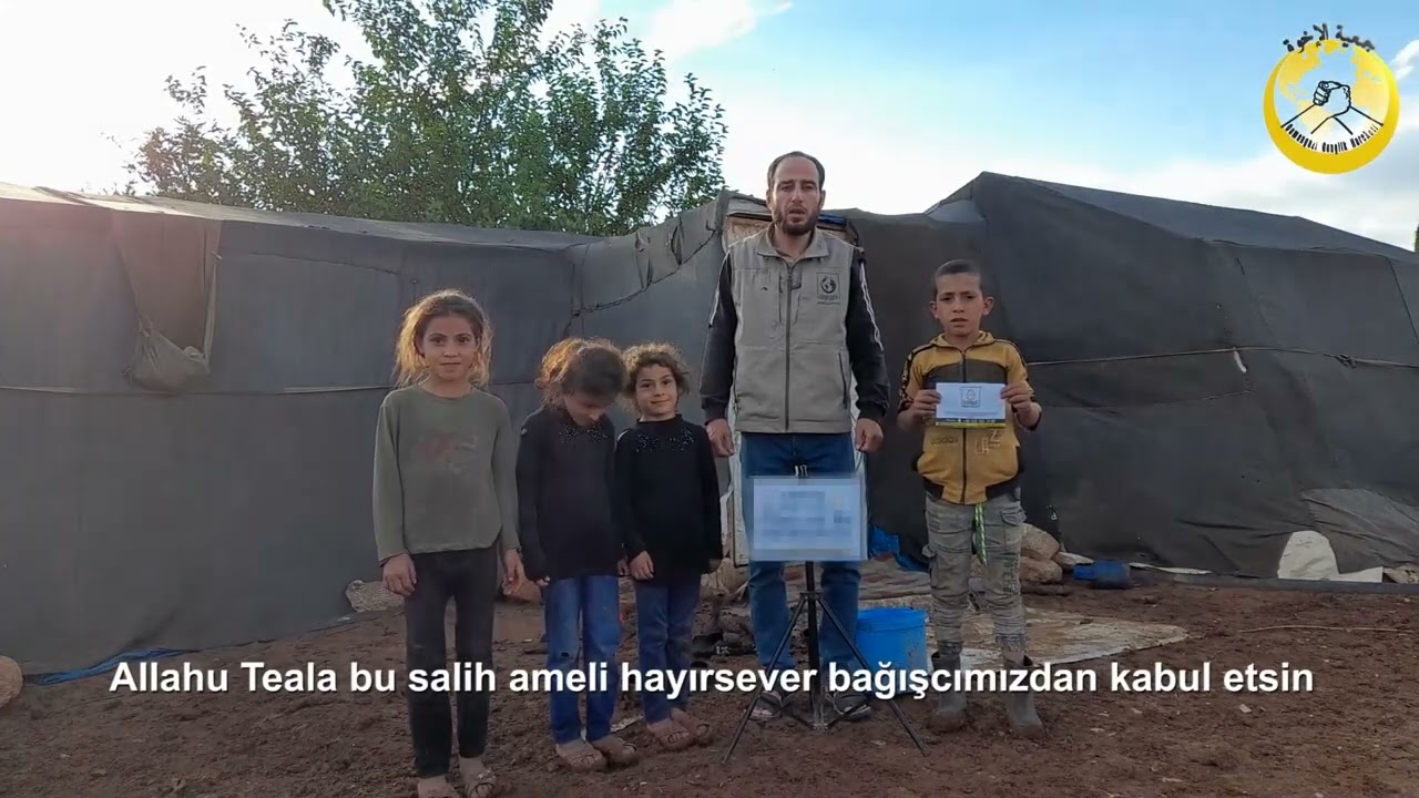 NAKDİ YARDIMLARINIZ ONLARIN UMUDU