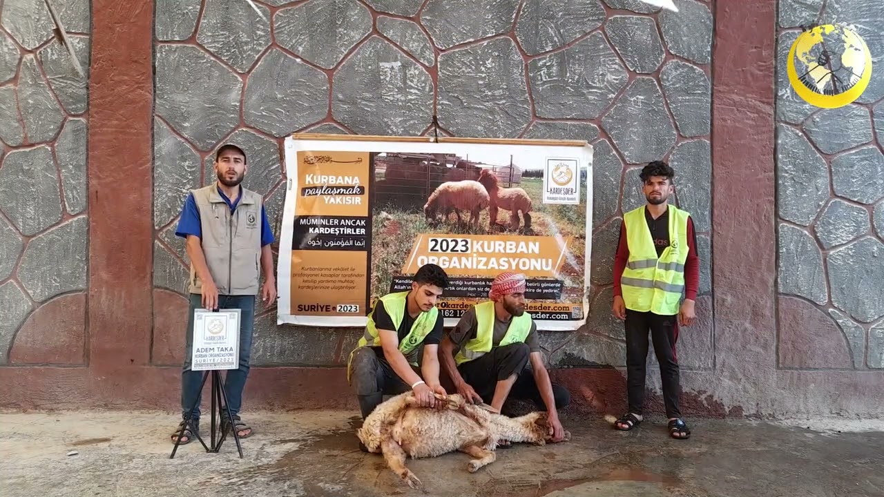 KURBAN SURİYE'DE KARDEŞLİK DEMEK