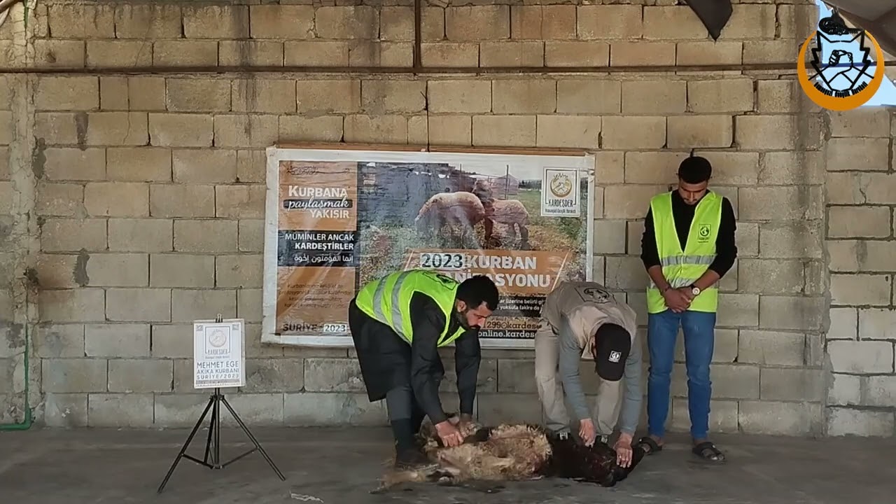 SURİYE'DE ŞÜKRÜN İBADETİ: KURBAN BAĞIŞI