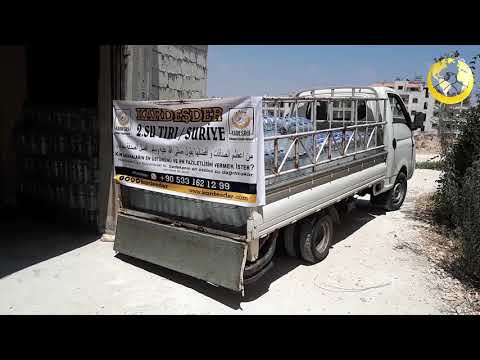 Türkmen Dağı 2 ton su yardımı