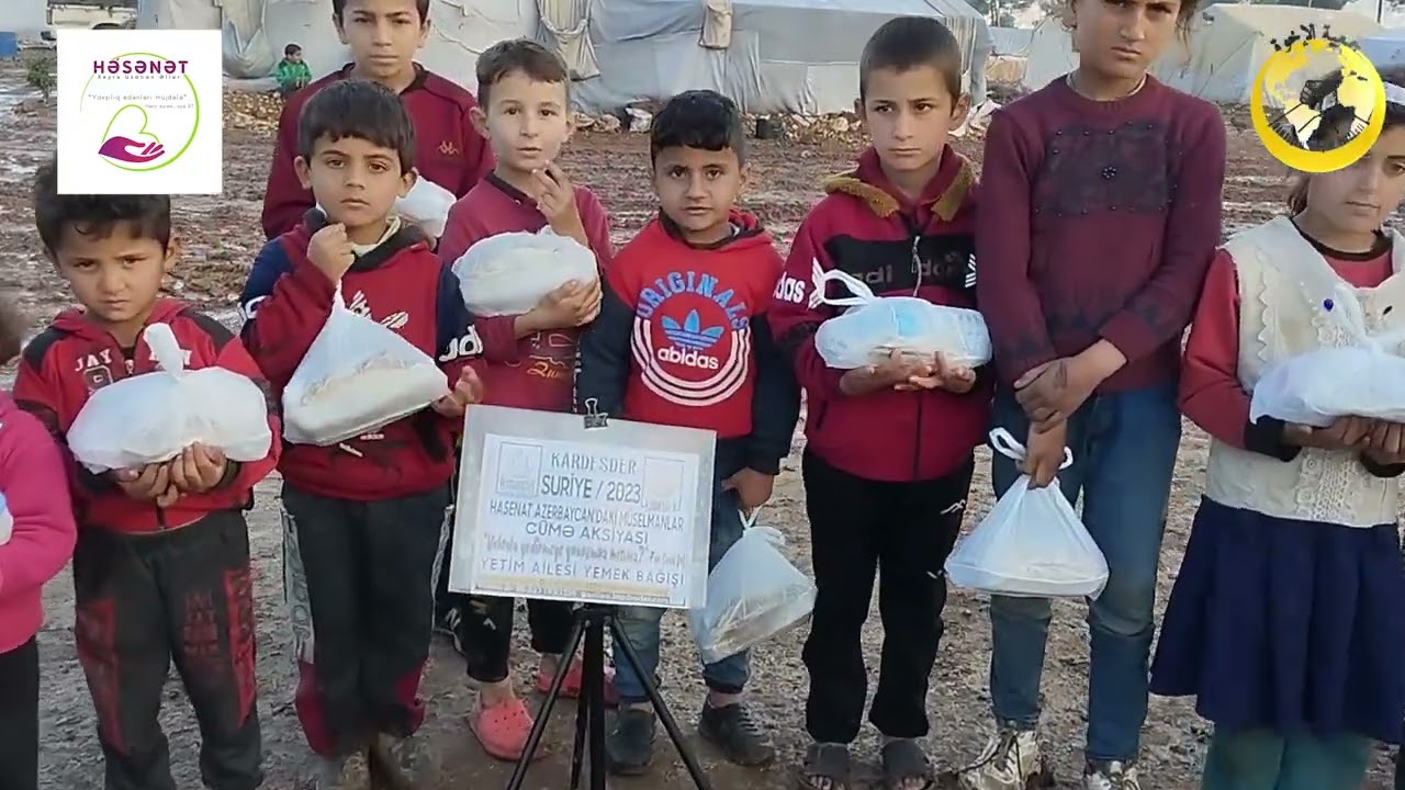 AZERBAYCAN'DAN SURİYE'YE UZANAN YOL: YEMEK İKRAMI