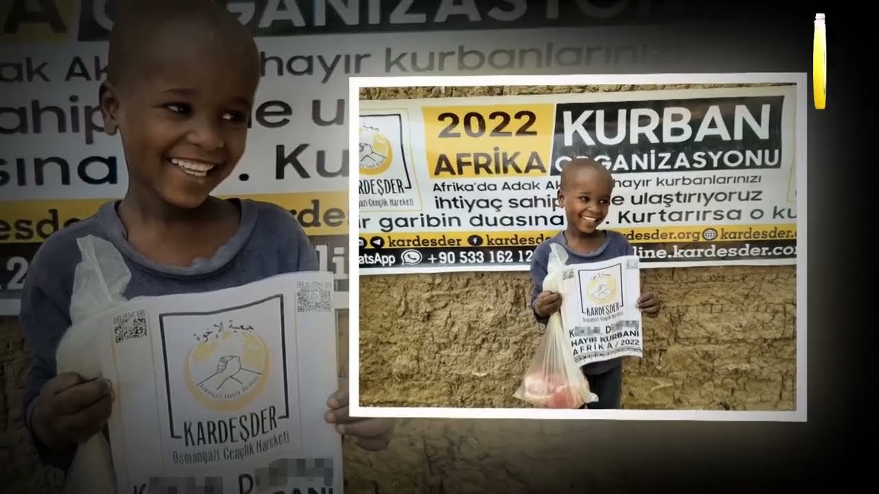KURBAN ETLERİNİZ ONLAR İÇİN UMUT OLUYOR